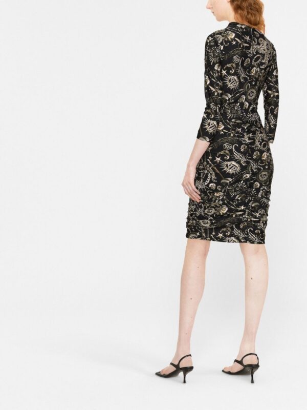 Philipp Plein Scorpion-print mini dress - Image 2