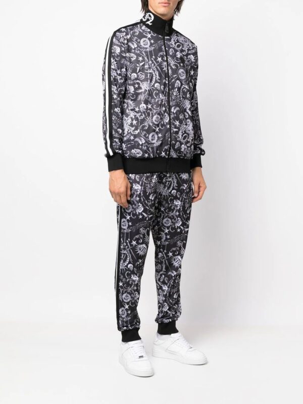 Philipp Plein  graphic-print track pants - Image 3