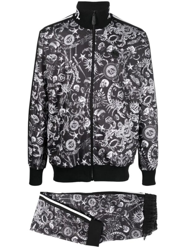 Philipp Plein  graphic-print track pants