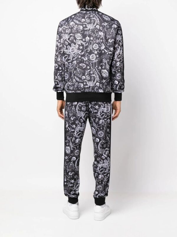 Philipp Plein  graphic-print track pants - Image 4
