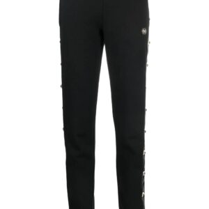 Philipp Plein  studded side panel track pants