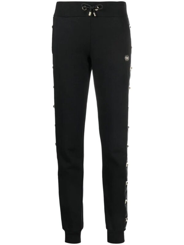 Philipp Plein  studded side panel track pants