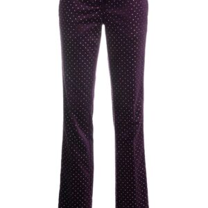 Philipp Plein  Office crystal-embellished trousers