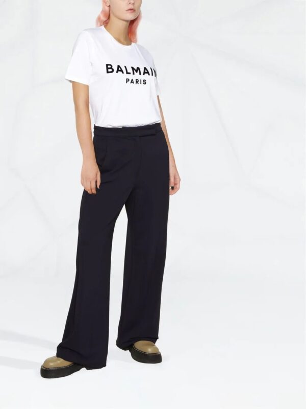 Balmain  logo-print cotton T-shirt - Image 4