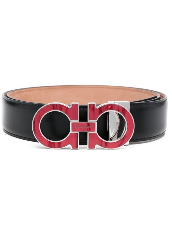 Ferragamo Gancini logo-buckle belt