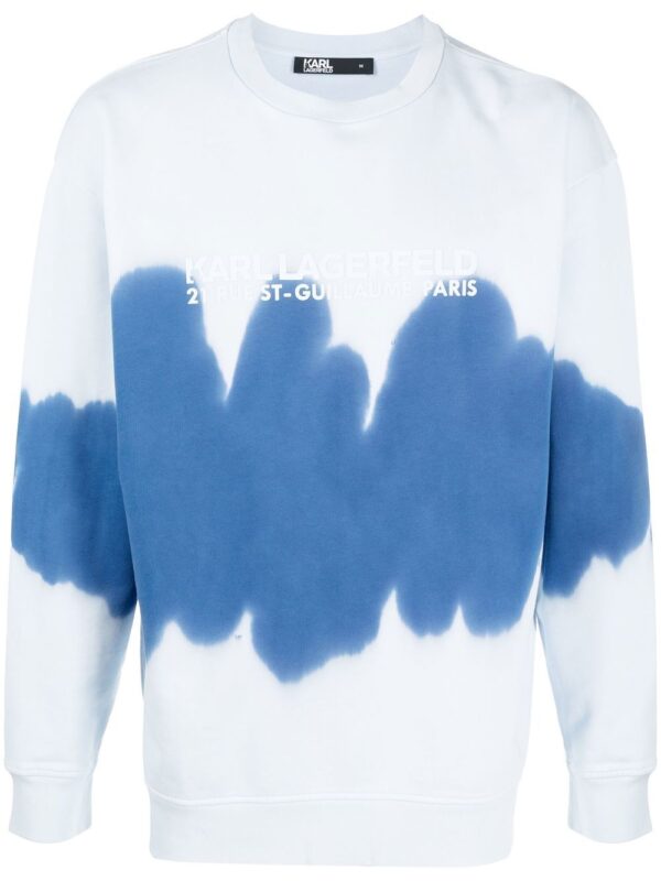 Karl Lagerfeld  painterly-print sweatshirt