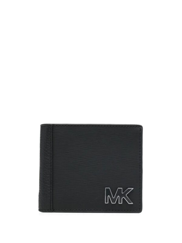 Michael Kors  logo-plaque leather wallet