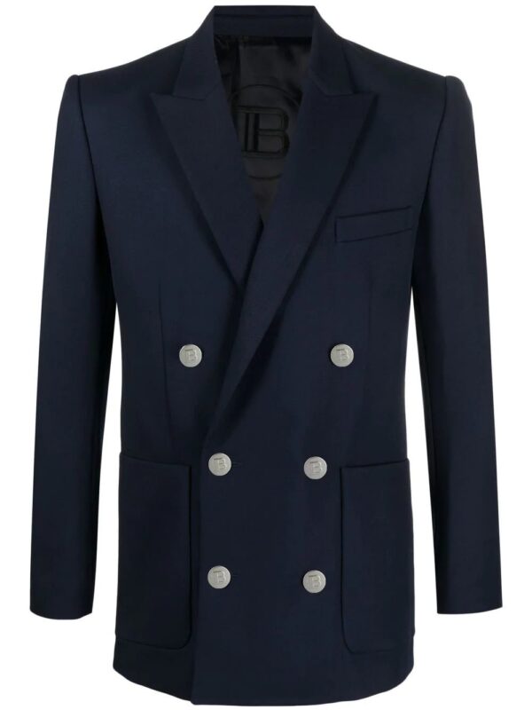 Balmain  double-breasted wool blazer
