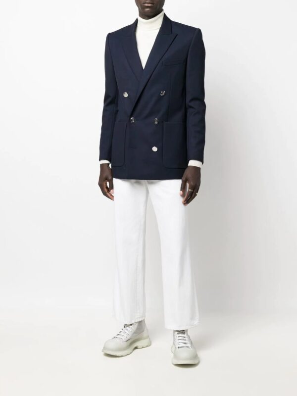 Balmain  double-breasted wool blazer - Image 2