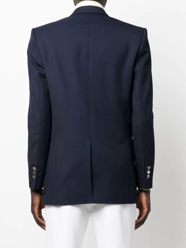 Balmain  double-breasted wool blazer - Image 4