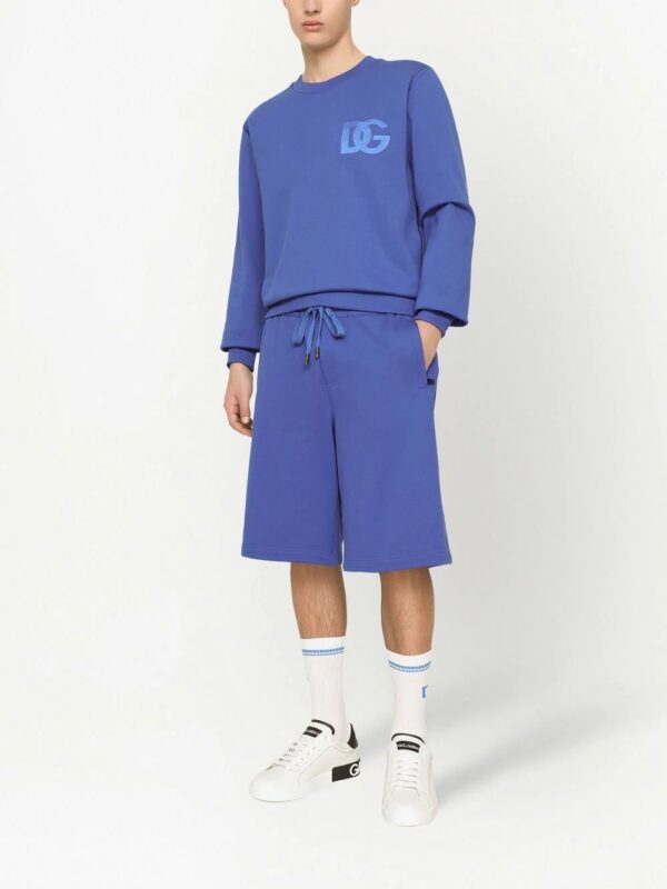 Dolce & Gabbana  DG embroidered-logo cotton sweatshirt - Image 2