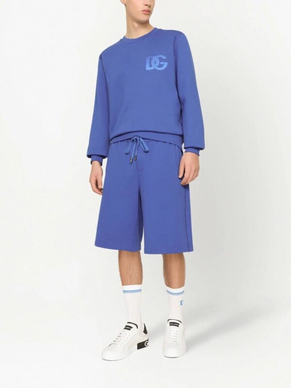 Dolce & Gabbana  DG embroidered-logo cotton sweatshirt - Image 3