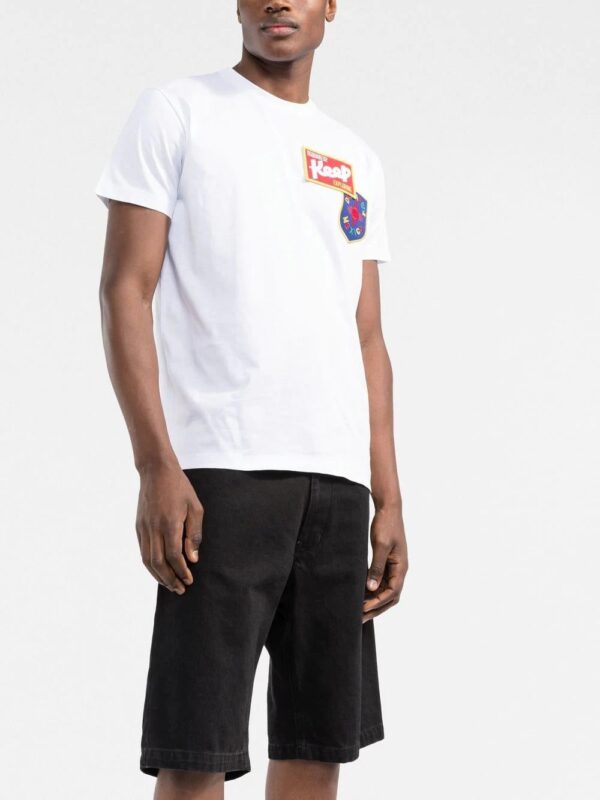 Dsquared2  appliqué crew-neck T-shirt - Image 3