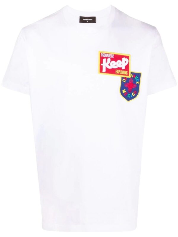 Dsquared2  appliqué crew-neck T-shirt