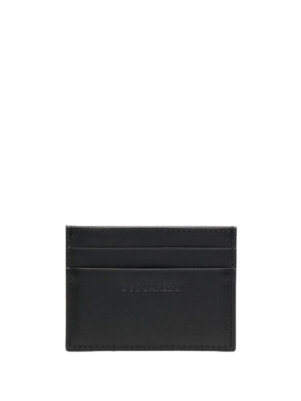 Dsquared2  leather debossed-logo cardholder