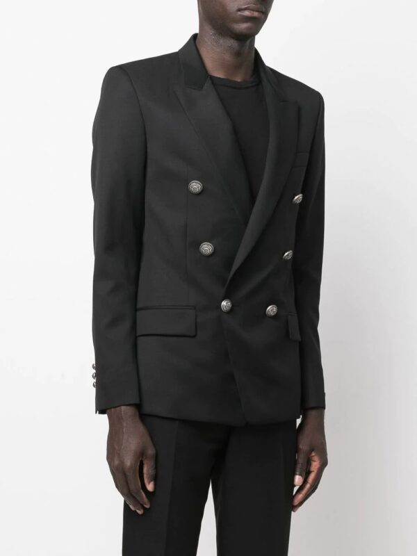 Balmain  double-breasted tailored blazer - Image 3