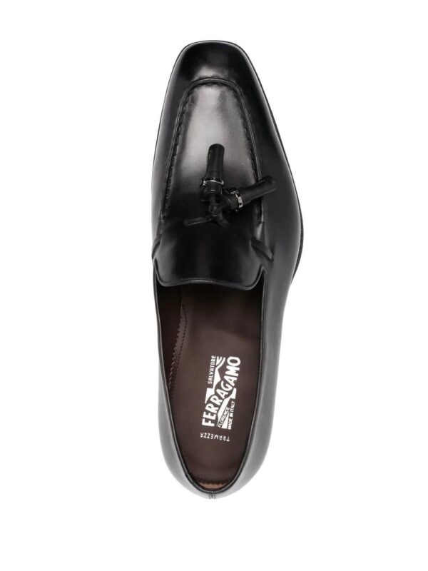 Ferragamo  almond-toe tassel loafers - Image 4