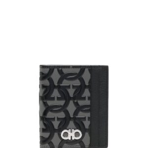 Ferragamo  embossed-motif leather wallet