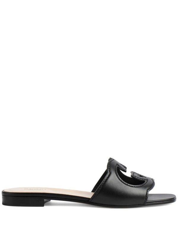 Gucci  GG cut-out flat sandals
