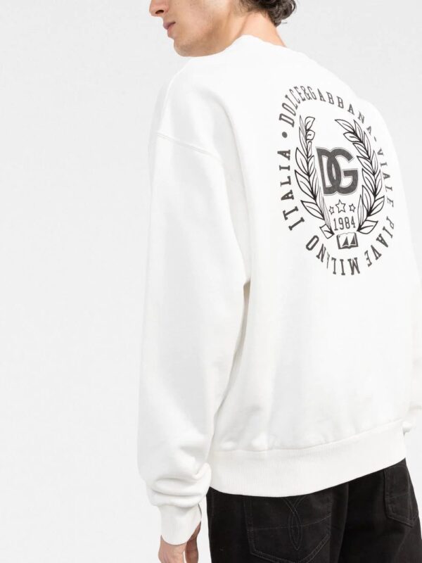 Dolce & Gabbana  DG-plaque sweatshirt - Image 3
