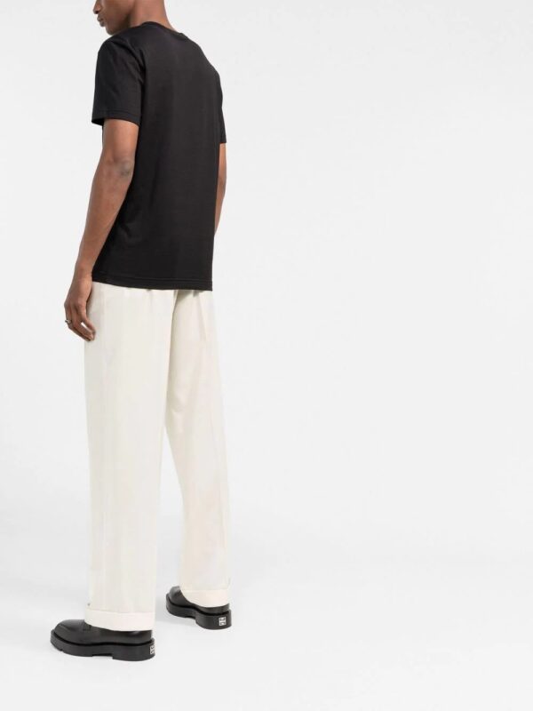 Dolce & gabbana  raised logo round-neck T-shirt - Image 4