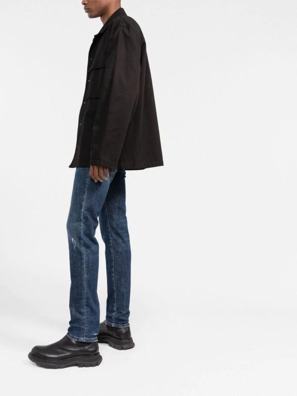 Dolce & gabbana  distressed-effect slim-fit jeans - Image 4