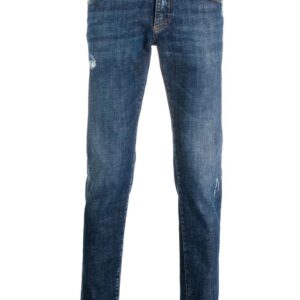 Dolce & gabbana  distressed-effect slim-fit jeans