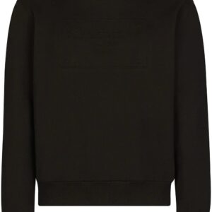 Dolce & Gabbana  logo-embossed crew neck sweatshirt