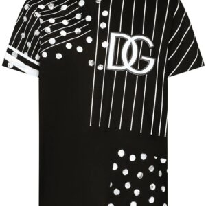Dolce & gabbana  multi-print DG logo T-shirt