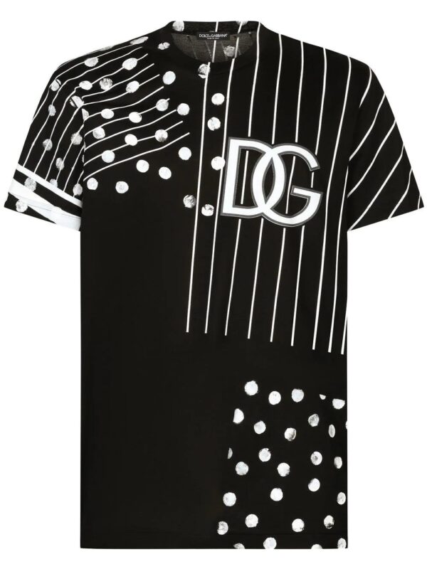 Dolce & gabbana  multi-print DG logo T-shirt