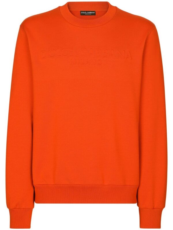 Dolce & Gabbana  embossed logo jersey sweatshirt