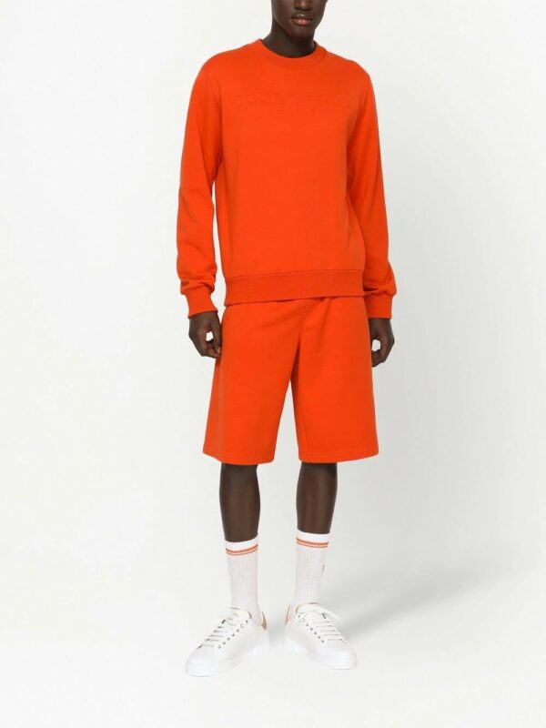 Dolce & Gabbana  embossed logo jersey sweatshirt - Image 3