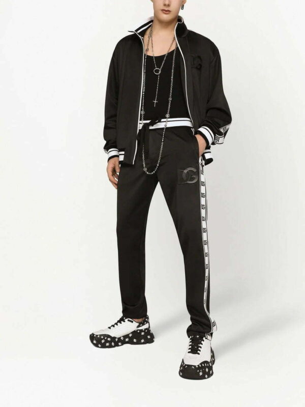 Dolce & Gabbana  logo-tape track trousers - Image 2