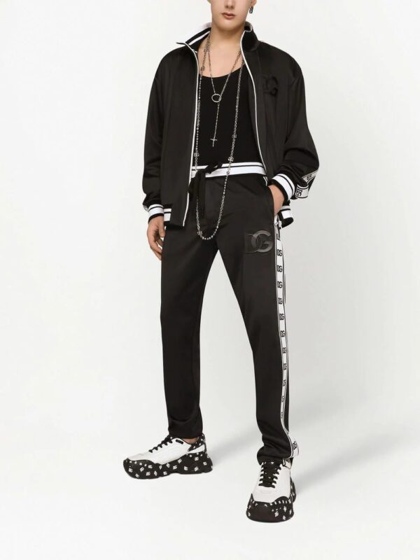 Dolce & Gabbana  logo-tape track trousers - Image 2