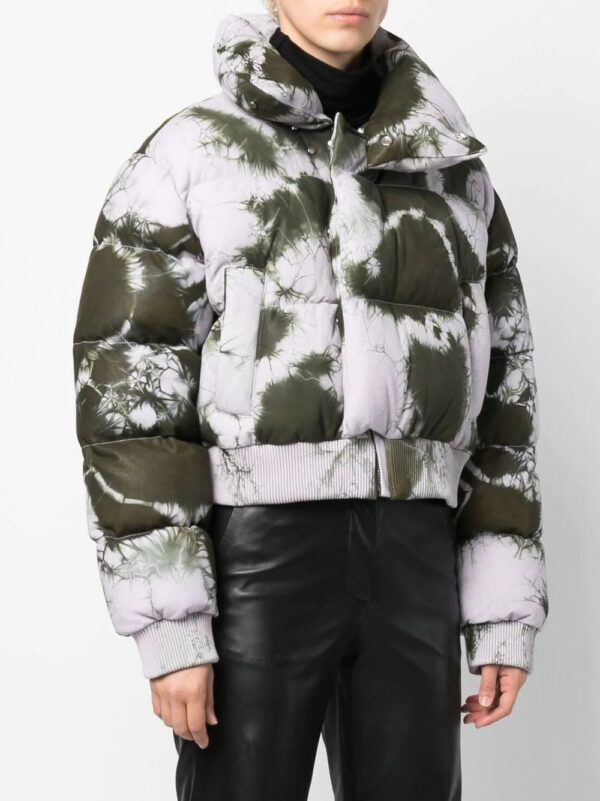 Off-White  tie-dye puffer jacket - Image 3