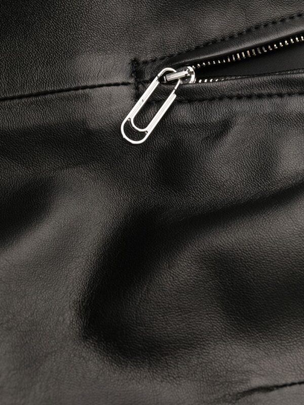 Off-White leather mini dress - Image 6