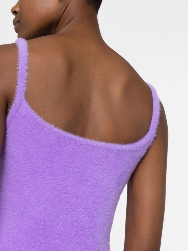 Off-White  Quote-print spaghetti-strap dress - Image 3
