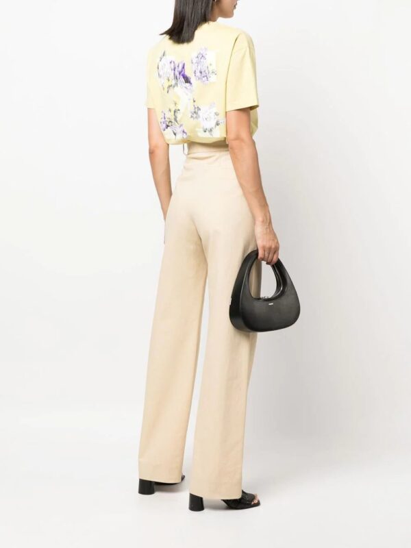 Off-White  Floral Arrows cotton T-shirt - Image 2