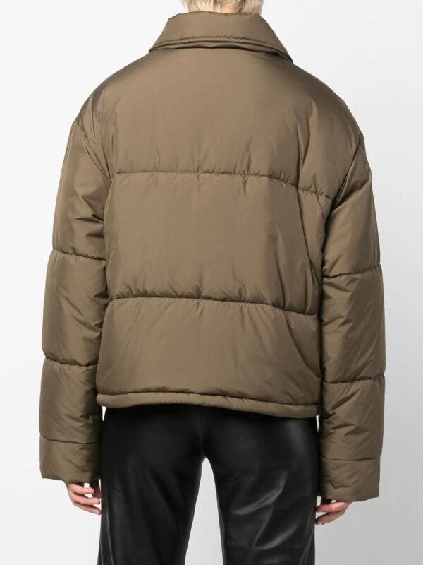 Off-White  Peach NY short puffer jacket - Image 4