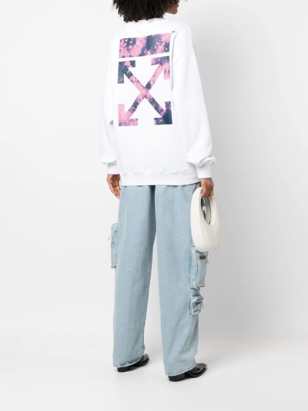 Off-White  tie-dye Arrow sweatshirt - Image 2