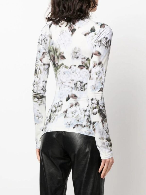 Off-White  Pattern print long-sleeve T-shirt - Image 4