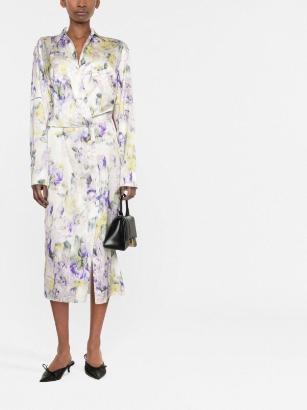 Off-White floral-print dress - Image 2
