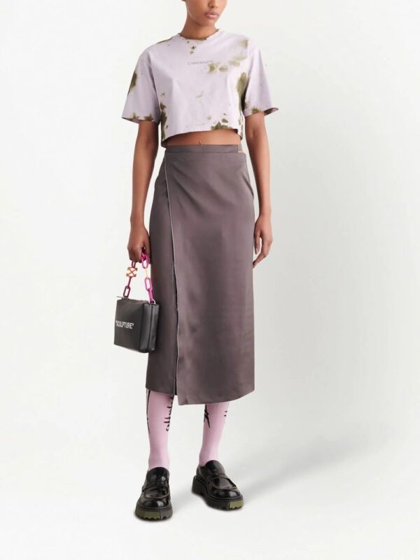 Off-White  tie-dye cropped top - Image 2
