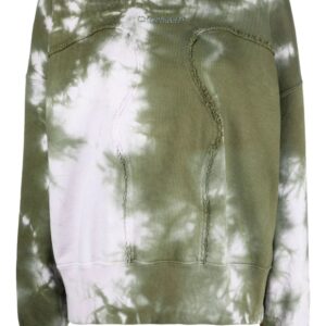 Off-White  tie-dye crew-neck sweatshirt