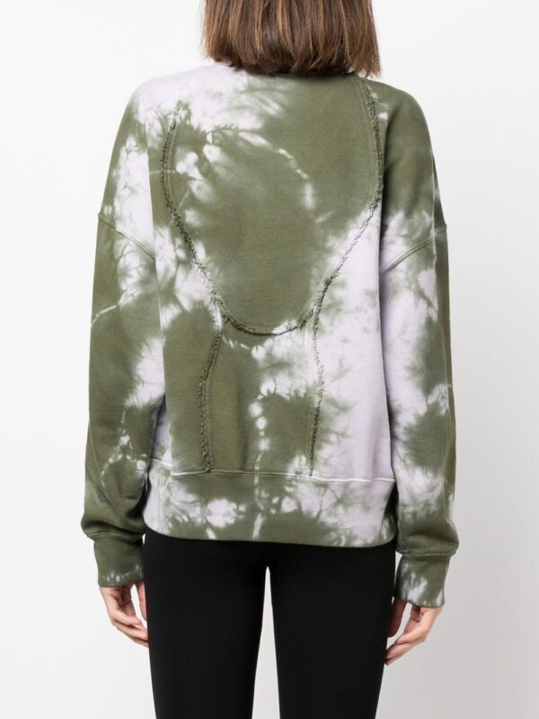 Off-White  tie-dye crew-neck sweatshirt - Image 4