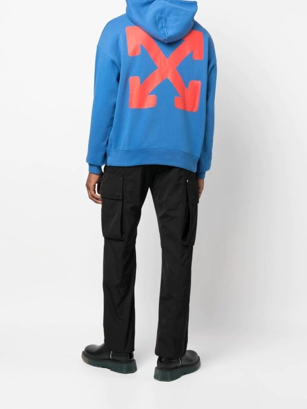 Off-White  Arrows slogan print hoodie - Image 2