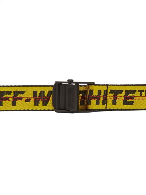 Off-white logo embroidered belt - Image 3