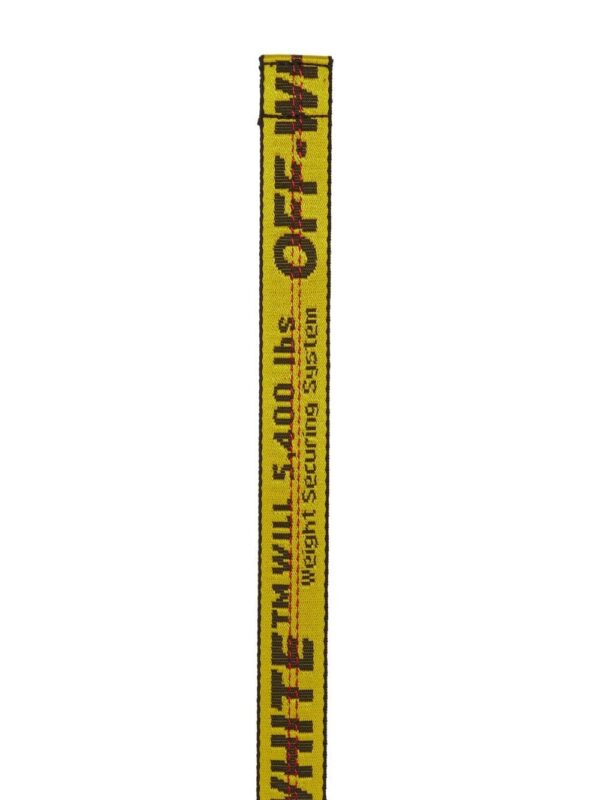 Off-white logo embroidered belt - Image 2