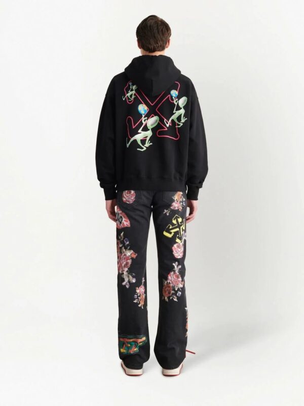 Off-White  Alien Arrow Skate hoodie - Image 4