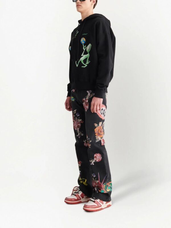 Off-White  Alien Arrow Skate hoodie - Image 3
